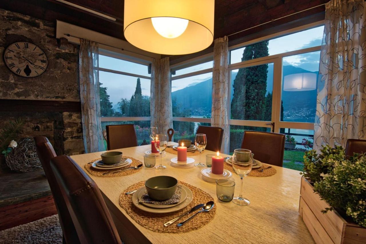 Villa Meraviglia - Villa With Breathtaking Lake Como Views Colico Exteriör bild