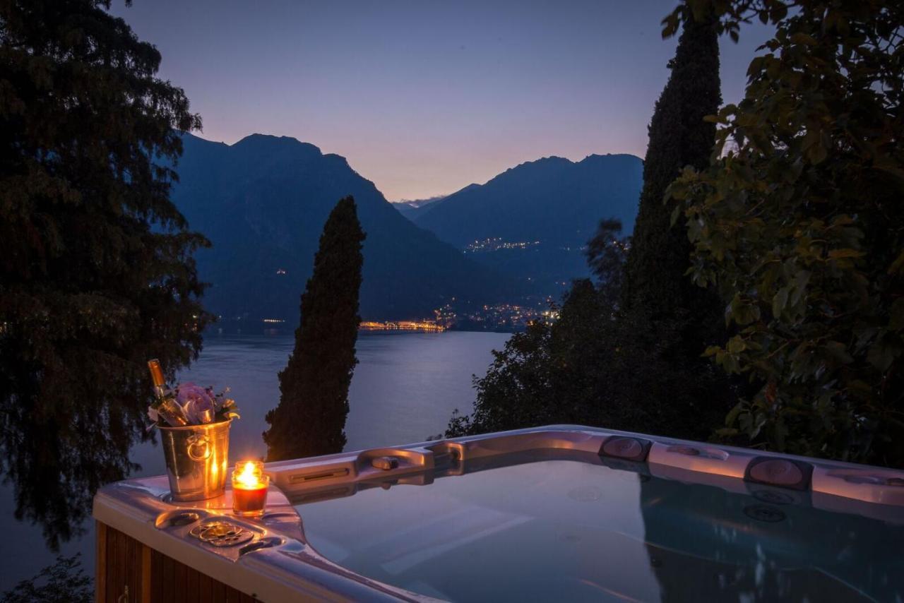 Villa Meraviglia - Villa With Breathtaking Lake Como Views Colico Exteriör bild