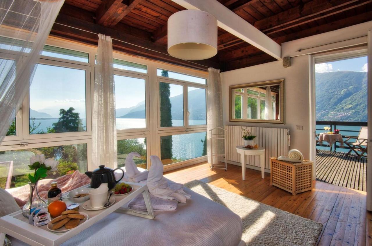 Villa Meraviglia - Villa With Breathtaking Lake Como Views Colico Exteriör bild
